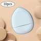 thumbnail image 3 of 10 piezas de mini soplo de polvo en forma de , detalle facial maquillaje cojín de aire suave esponja cosmética para base cara suelta Azul Sunnimix Soplo de maquillaje triangular, 3 of 8
