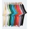 thumbnail image 3 of Freaswind Women's Oversized Solid Color Short Sleeve T-Shirt 240GSM Heavyweight Cotton Relaxed Fit Tee, 3 of 5