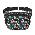thumbnail image 1 of Balery Rottweiler Mochila Cinturón para Mujeres y Hombres, Bolsa de Cintura Impermeable de Doble Capa con Correa, 1 of 9
