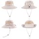 thumbnail image 2 of Sombrero para el sol para mujeres/hombres, sombrero de pesca con protección UV Upf 50+, sombrero de cubo de ala ancha, 2 of 3