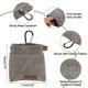thumbnail image 4 of Bolsa de Golosinas para Perros Unique Bargains, Bolsa Portátil para Entrenamiento de Cachorros, Cierre Automático, Manos Libres, Snack de Recompensa, Gris, 4 of 7