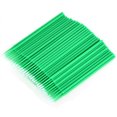 thumbnail image 1 of Aplicadores de algodón de micro cepillo desechables Eyebrow Eyeliner Mascara Laz extension Maquillaje Labios de lápiz labial Varilletas Make Up Green 100 PCS Eigraketly CE001469-04, 1 of 7