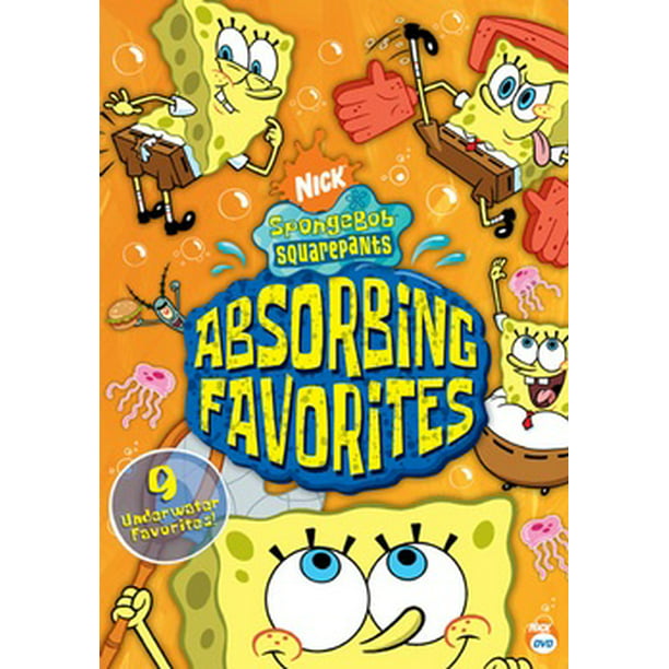 Spongebob Squarepants Absorbing Favorites Dvd Walmart Com Walmart Com