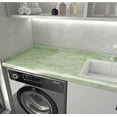 thumbnail image 4 of MOYISHI Cyan Green Marble Contact Paper 15.7 x 393.7 Inches Peel and Stick Wallpaper Vinyl Film Self Adhesive Removable Waterproof Wall Paper for Countertop Cabinet Kitchen, 4 of 6