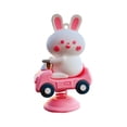 thumbnail image 4 of 5 Muñecos De Juguete Con Resorte Para Salpicadero De Coche, Creativos, Para Decoración De Mesa De Salpicadero De Coche, Conejo, 4 of 8