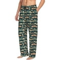 thumbnail image 2 of Balery UAE Travel1 1 print Men's Pajama Pants,Ultra Lightweight Pjs,Lounge Pant-XX-Large, 2 of 9