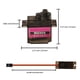 thumbnail image 5 of Moyic RC Mini Helicóptero Servo Control Remoto Accesorios para Drones 180 Grados, 5 of 6