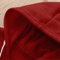 thumbnail image 5 of Toddler Little Boy Clothes Fall Winter Outfit Contrast Color Long Sleeve Cute Sweatshirt Top Pants Set Winter Casual for 6 18 Months 2T 3T 4T 5T 6T 7T 8T 9T Kids Boy(4-5 Years,Red), 5 of 6