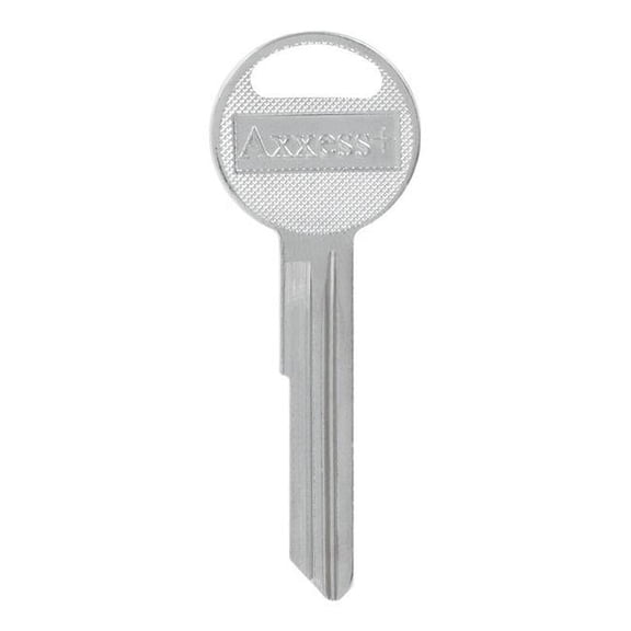 Hillman 5929716 KeyKrafter Automotive Silver Universal Key Blank, 18 Single Sided for Chrysler - Pack of 4
