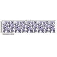 thumbnail image 2 of Floral Sofa Upholstery Fabric by the Yard, Spring Time Clutter of Endemic Flowers, Decorative Fabric for DIY and Home Accents, Purpleblue Ceil Blue by Ambesonne, 2 of 4