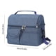 thumbnail image 3 of Xihbxyly Venta de Palets Bolsa de Almuerzo Aislada para Mujeres y Hombres, Lonchera Reutilizable para La Oficina, Trabajo, La Escuela, Picnic, La Playa, Bolsa Congelada a Prueba de Fugas con Correa d, 3 of 7