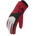 thumbnail image 2 of XMMSWDLA Kids Gloves For Winter Gloves For Boys Girls Ski Snow Mittens Anti-Slip Cold Weather Gloves, Suitable For Kids Between 6-12 Years Old Safety Gloves Red, 2 of 4
