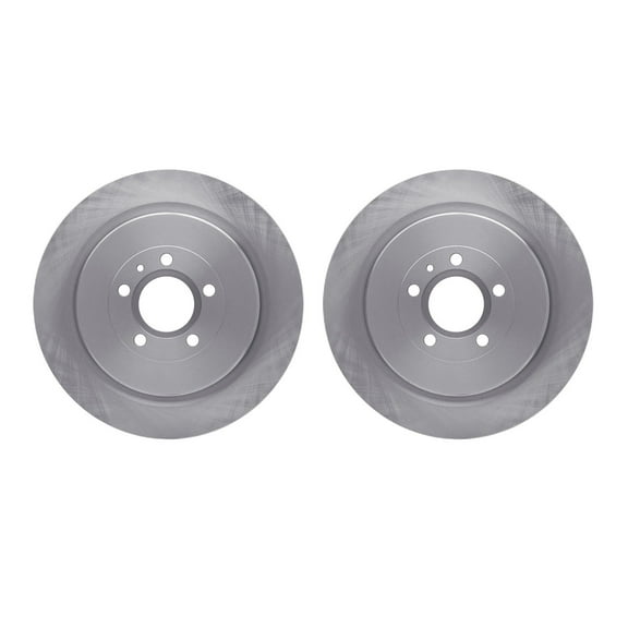 Dynamic Friction Company Rear Brake Rotors 6002-54226