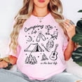 thumbnail image 2 of Camping Life Shirt - Outdoor Adventure Campfire Graphic Tee, Hiking Nature Lover T-Shirt, Best Life Camping Gift, 2 of 5