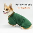 thumbnail image 4 of Super Absorbent Dog Bathrobe Towel Adjustable Drying Coat for Small, Medium, and Large Dogs - Fast Dry Solution, 4 of 8