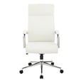 thumbnail image 3 of High Back Manager's Chair with Dillon Snow White Fabric and Chrome Base, 3 of 9