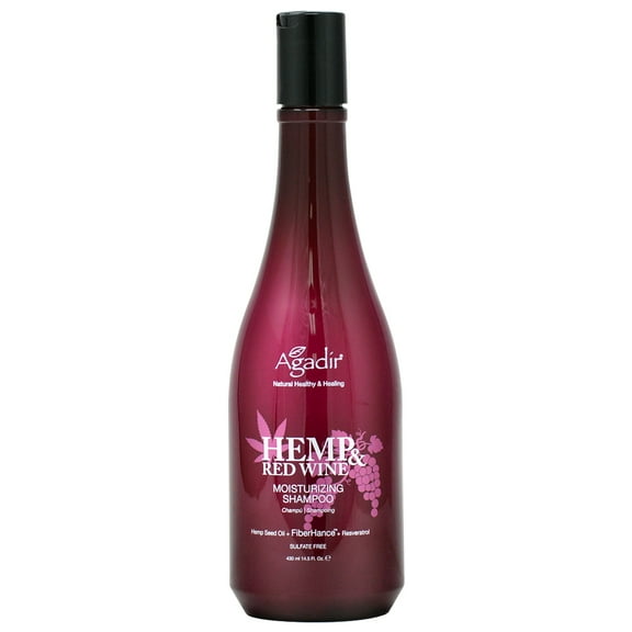 Agadir Hemp & Red Wine Moisturizing Shampoo 430ml 14.5oz