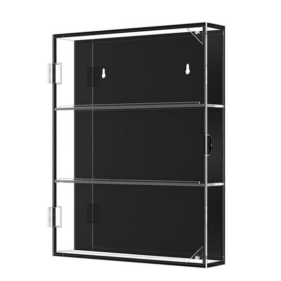 Graded Sports Card Holder Wall Mount Clear Acrylic Display Case for Collectors