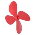 thumbnail image 1 of 4 Blade Aluminum Alloy Fireplace Fan Blade Replacement for Stove Fan Accessories, Improve Heating Efficiency, Easy Installation, Widely Compatible, 1 of 8