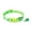Flourescent Green, variant on UDIYO Pets Dog Cat Fish Bone Print Bell Buckle Adjustable Collar Necklace Neck Strap