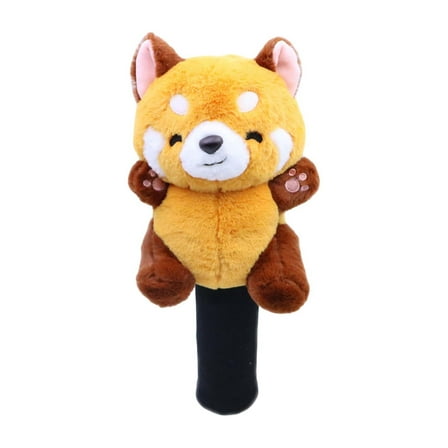 QccHieUs Fairway Wood Golf Club Headcover Plush Golf Club Head Cover Raccoon Cute Novelty Animal Funny Golfer Gift Universal Protector