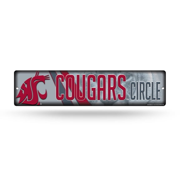 Washington St-Cougar's 16" Street Sign for garage, office, man cave or any wall