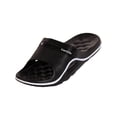 thumbnail image 1 of LAVRA Women's Cushion Slip On Black Sport Water Slide Sandals 10, 1 of 2