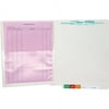 Tabbies Self-adhesive Poly Pockets 4 3/4" x 7" Sheet - Clear - Poly - 100 / Box