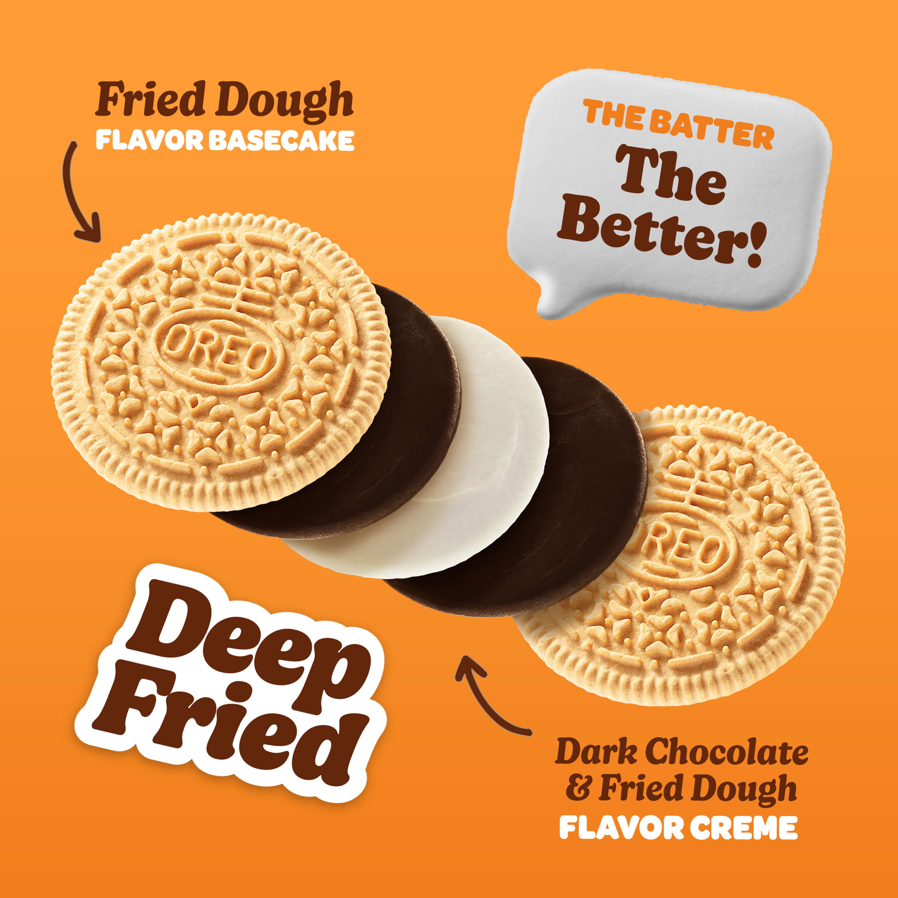 OREO Deep Fried Sandwich Cookies, Limited Edition, 11.46 oz