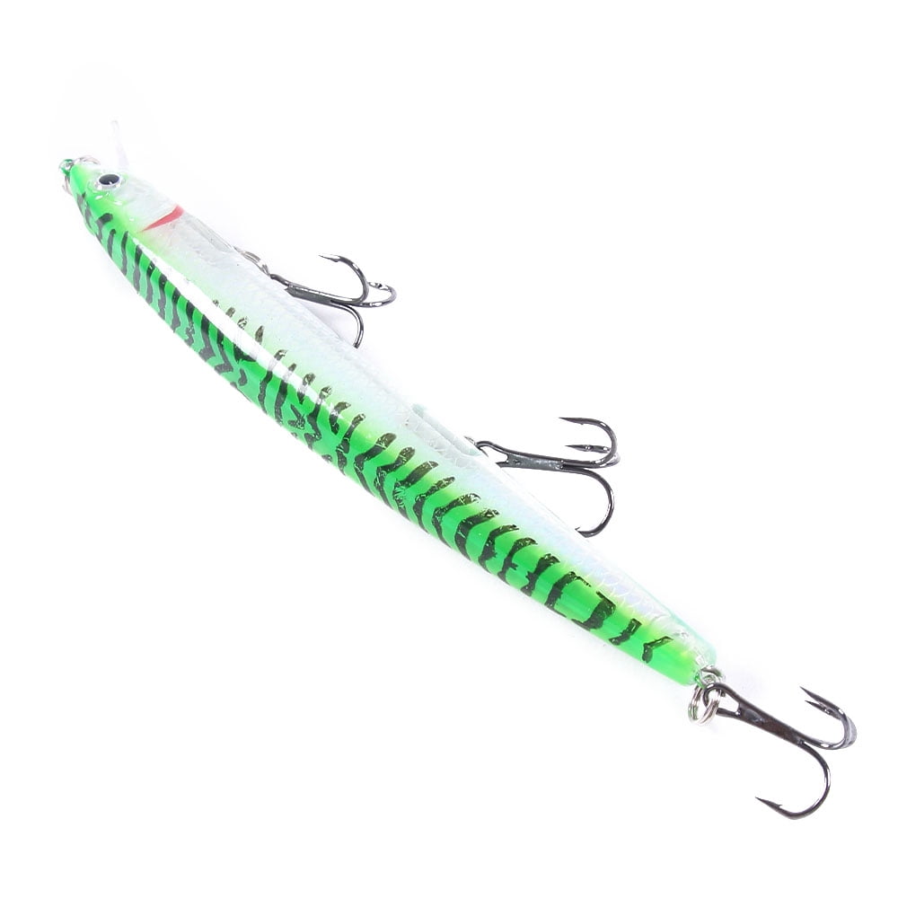 HENGJIA Fishing Lures Large Hard Bait Minnow VIB Lure with Treble Hook Life-Like Swimbait Fishing Bait Popper Crankbait Sinking Lure for Bass Trout Walleye Redfish