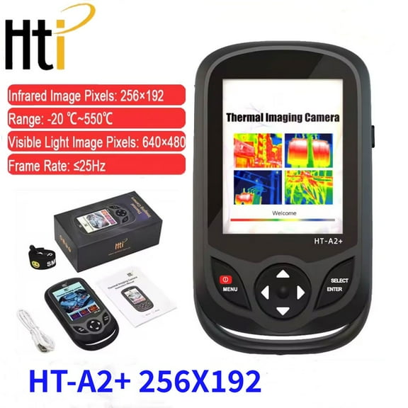 HT-A2 Thermal Imaging Camera 256X192 Dual-Camera IR Imager -20℃-550℃