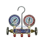 Yellow Jacket 41202 Test and Charging Manifold with 2-1/2" Gauges R22/134a/404A