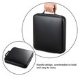 thumbnail image 3 of HERFIER Portable CD Case 160 Capacity DVD Storage Organizer CD Booklet Binder Wallet 11.99x11.08x2.67in, 3 of 8