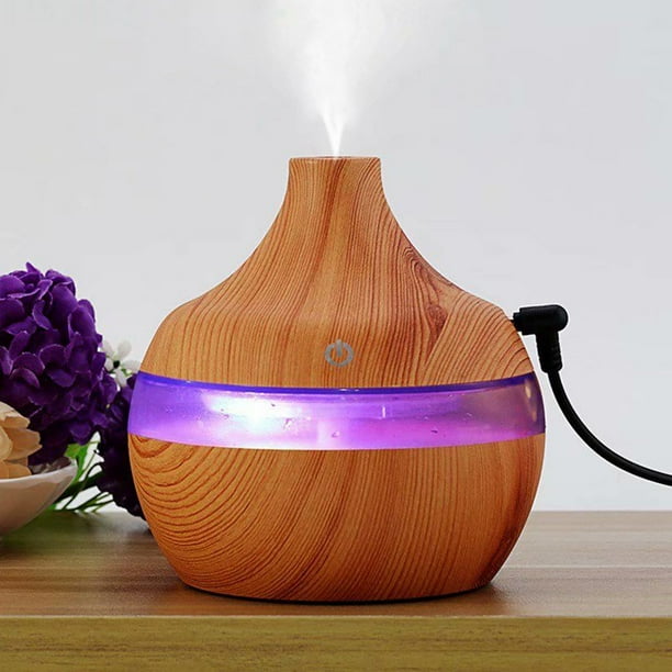Mini Humidifier LED Ultrasonic Humidifier Small Night Light Water Drop