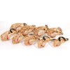 PET SUPPLY IMPORTS INC PLASTIC BASKET DOG MUZZLE 2 TAN