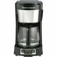 thumbnail image 2 of Hamilton Beach 5 Cup Compact Coffee Maker, Programmable, Glass Carafe, Model 46111, 2 of 11