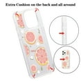 thumbnail image 2 of Case for iPhone 15 Plus, Fashion Cute Fruit Pattern Soft Silicone/Gel/Rubber Slim Cover, Shock Resistant Cushions Non-Yellowing All Round Protection Case for iPhone 15 Plus, Pattern-C, 2 of 11