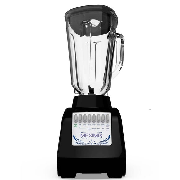 Licuadora MexiMix 750 Watts 10 Vel vaso vidrio 2 litros Negro