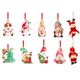 thumbnail image 2 of Colgante divertido de resina de Navidad, decoración creativa para la puerta de la granja, H,11 Feliz Sencillez, 2 of 5