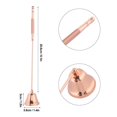 thumbnail image 2 of Tebru Candle Cover, 1Pcs Fashion Stainless Steel Bell Shaped Candle Snuffer Wick Trimmer Cover Hand Tool, Bell Shaped Candle Snuffer, 2 of 8