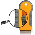 thumbnail image 4 of Raspador de cerámica para quitar pegatinas de coche, cuchilla de afeitar para cocina, espátula, raspador, herramientas para tintado de ventanas, para quitar pegamento de película de vidrio + 10, 4 of 5