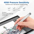 thumbnail image 3 of Slim Pen 2 for Microsoft Surface with 4096 Pressure, Eraser & Right-Click, Palm Rejection,Graphite Nib,for Surface Pro 12/11/10/9/8/7/6/5/4/X,Surface Go 4/3/2,Book 3/2/1,Laptop1-6,Surface Studio 2+/2, 3 of 7