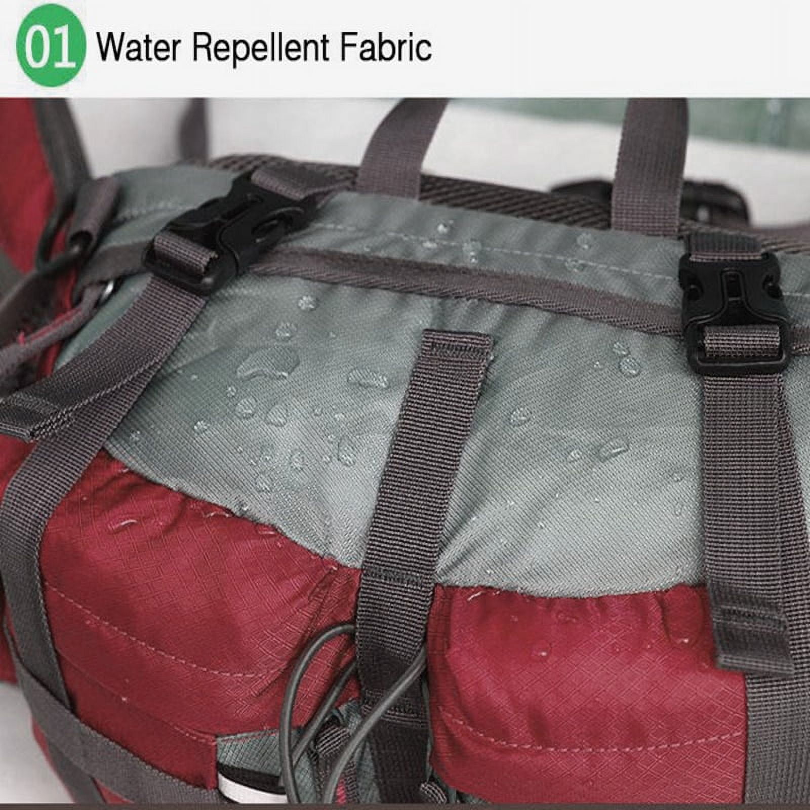 Running Bags for Men Women Outdoor Fanny Pack Waterproof Hiking Camping Biking Waterproof Waist Pack with 2 Water Bottle Holder
