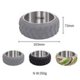 thumbnail image 4 of de comida para gatos, comedero antideslizante para mascotas, contenedor de comida, plato de alimentación para mascotas, cuenco para comer, , GRIS, 4 of 5