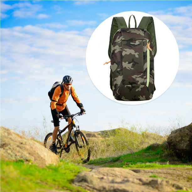 Mochila pequena impermeable para deportes al aire libre bolsa de viaje Ehuebsd para senderismo correr ciclismo hombre y mujer 10L Walmart en linea