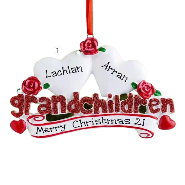 Árbol De Navidad Personalizado Familia De Animales Colgante De Navidad Tradición Regalo De Invierno Año Decoración De Navidad Regalos Noticed HA045230-05