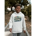 thumbnail image 2 of Speedway Classic - Retro Racing Car Graphic Youth's Hoodie, 2 of 4