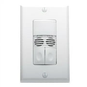 Wattstopper DSW-302-W Occupancy Sensor Wall Switch, 2-Relay, 120/277V, White