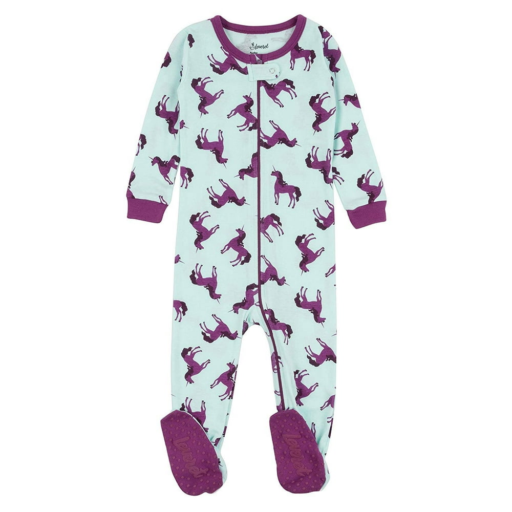 Leveret Leveret Kids Pajamas Baby Boys Girls Footed Pajamas Sleeper 100 Cotton (Size 612