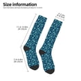 thumbnail image 5 of Haiem Daisies Flowers Socks, Funny Novelty Crazy Design Cotton Socks Sports Socks Knee High Socks For Men, Women,1Pairs - Gift For Working Friends, 5 of 9